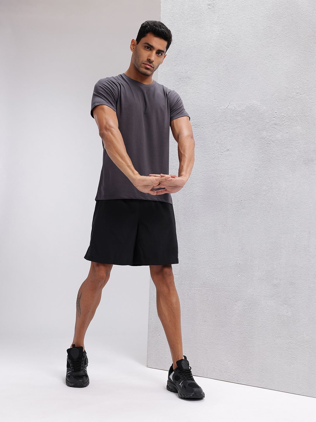 HRX by Hrithik Roshan Brand Logo Printed Training T-shirt