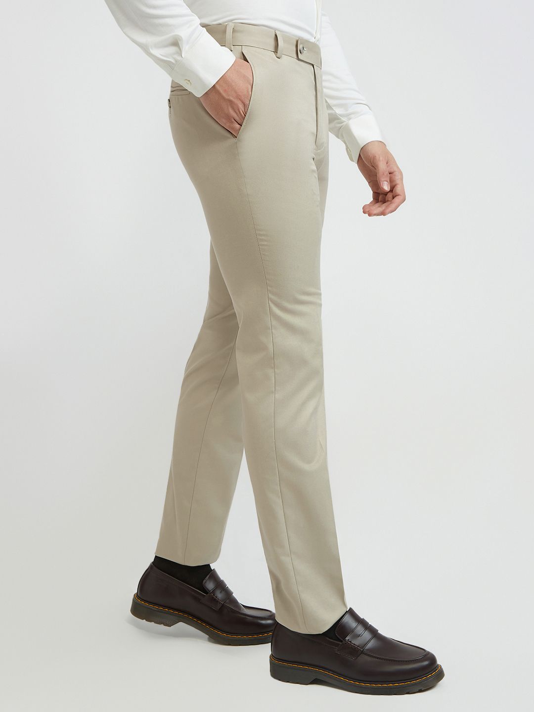 Raymond Men Slim Fit Formal Trousers