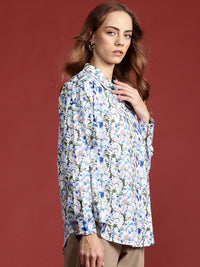 all about you Floral Printed Casual Shirt