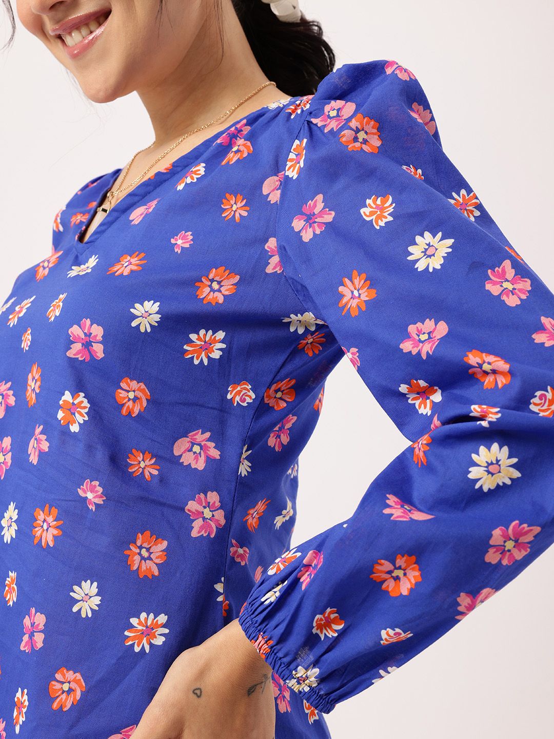 DressBerry Printed A-Line Dress