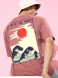 Difference of Opinion Graphic Printed Oversized T-shirt