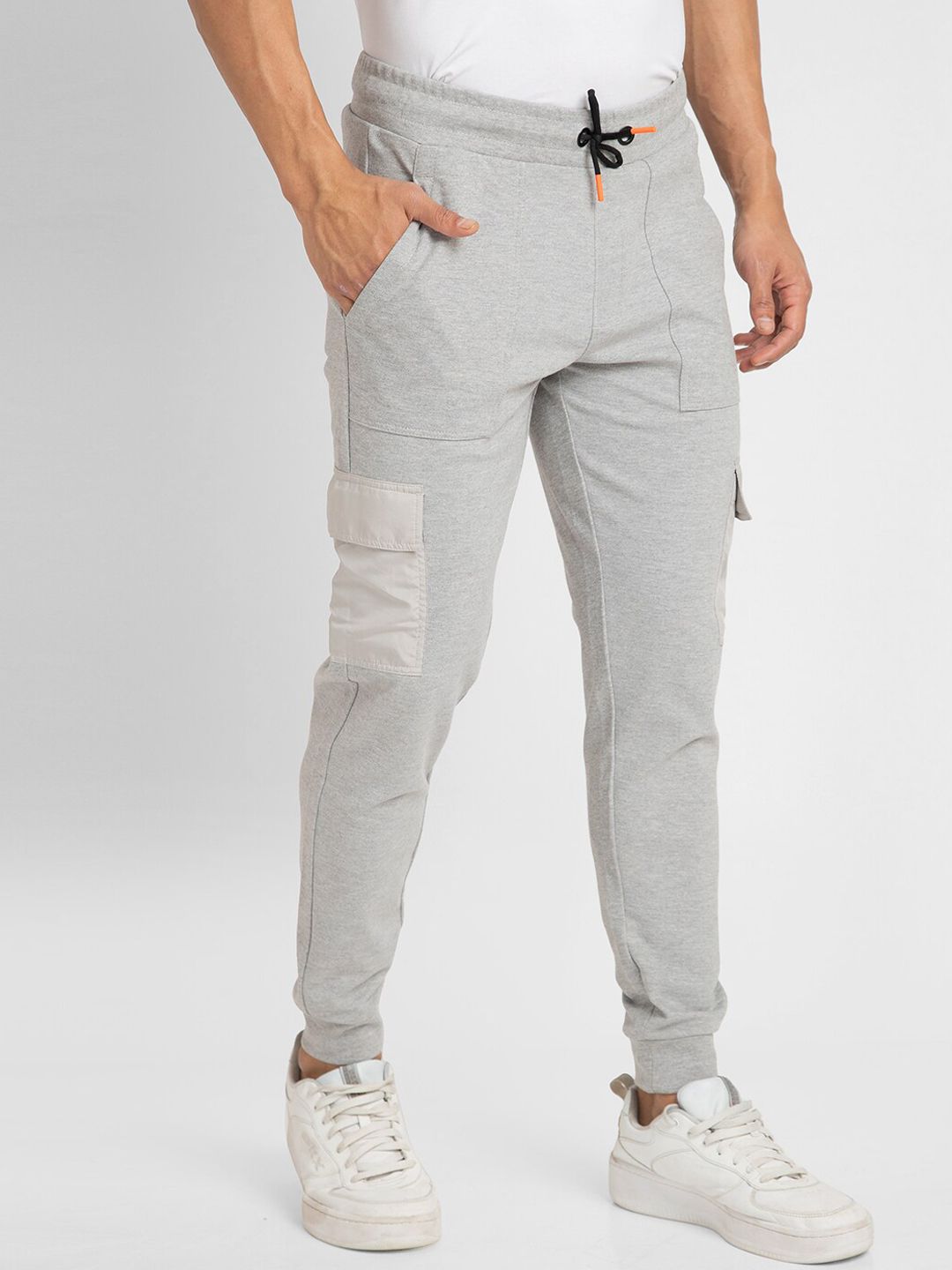 SPYKAR Men Slim-Fit Cotton Joggers