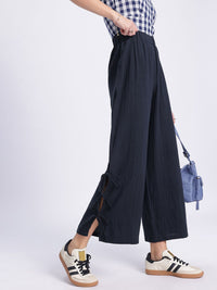 DressBerry Women Cutesy Sway Trousers with Bow-Detail