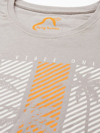 Being Human Tropical Printed Pure Cotton T-shirt