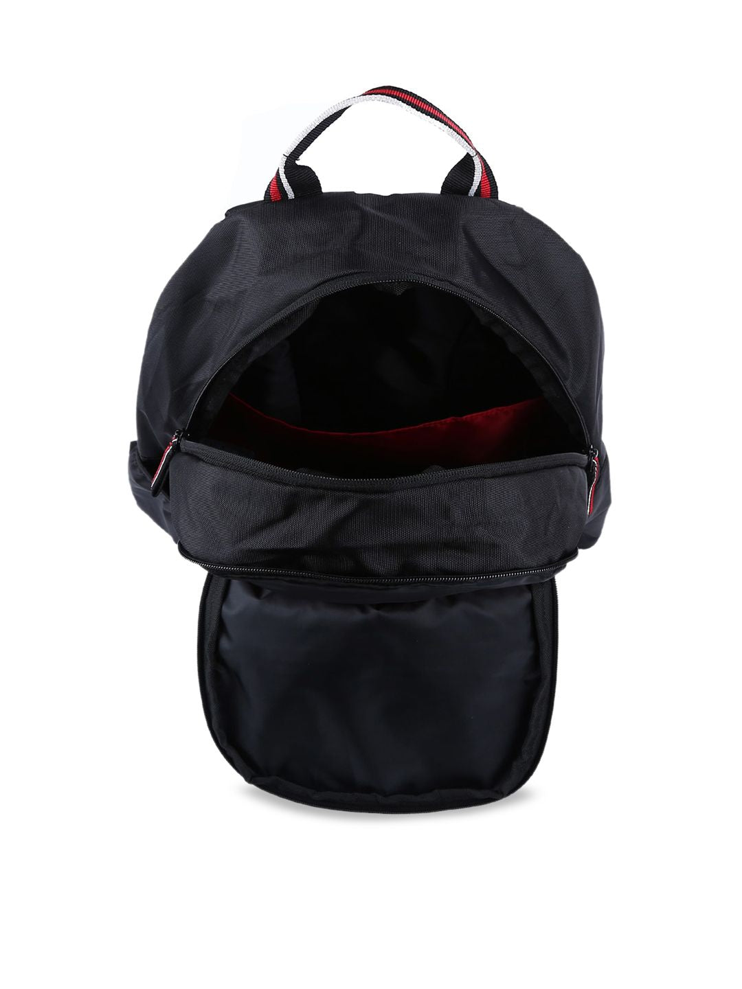 Gear Unisex Black & Red Graphic Backpack