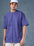 Bewakoof Drop-Shoulder Sleeves Oversized Pure Cotton T-shirt