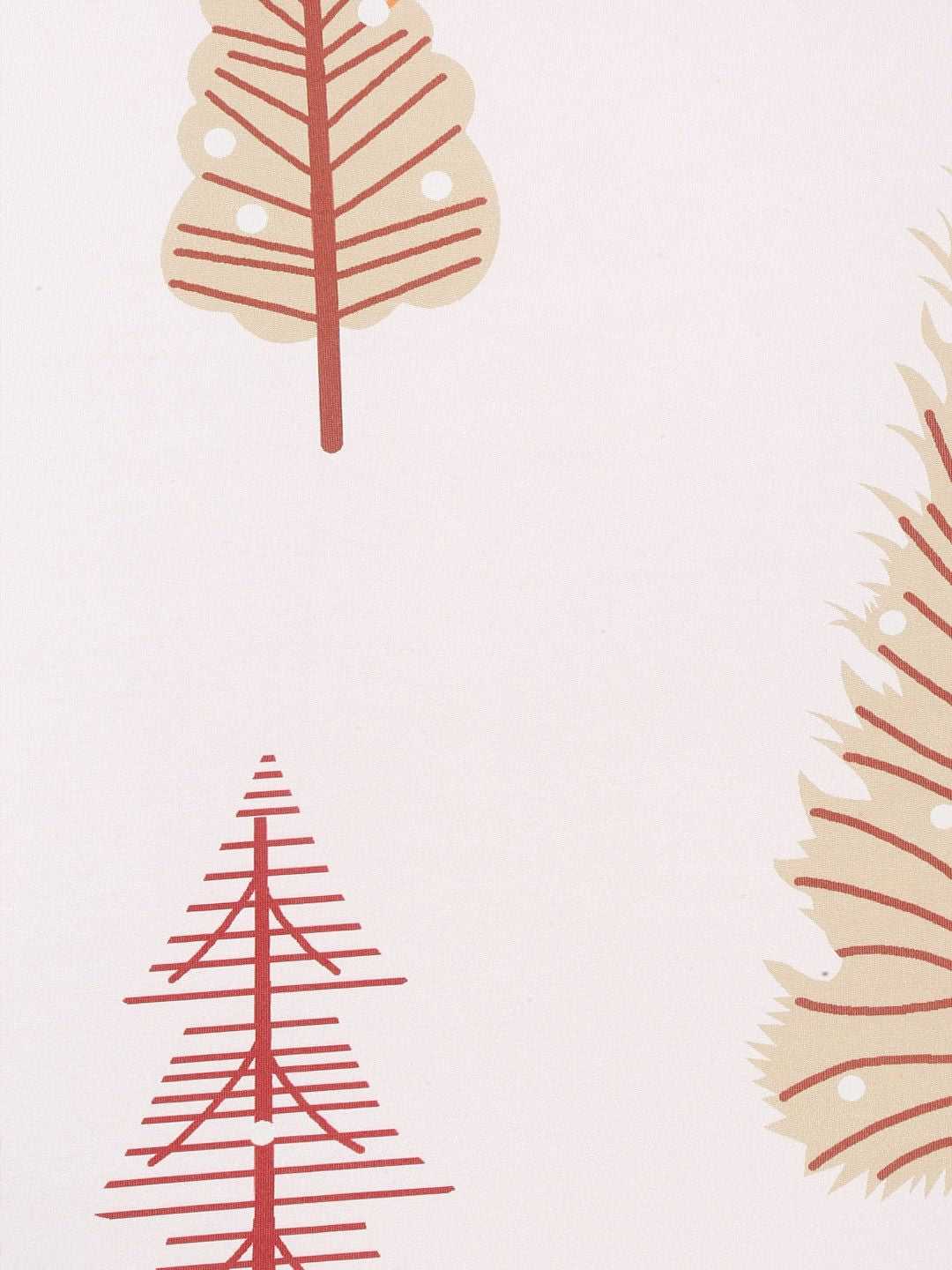 Cortina Beige Quirky Printed Singe-Seater Sofa Cover