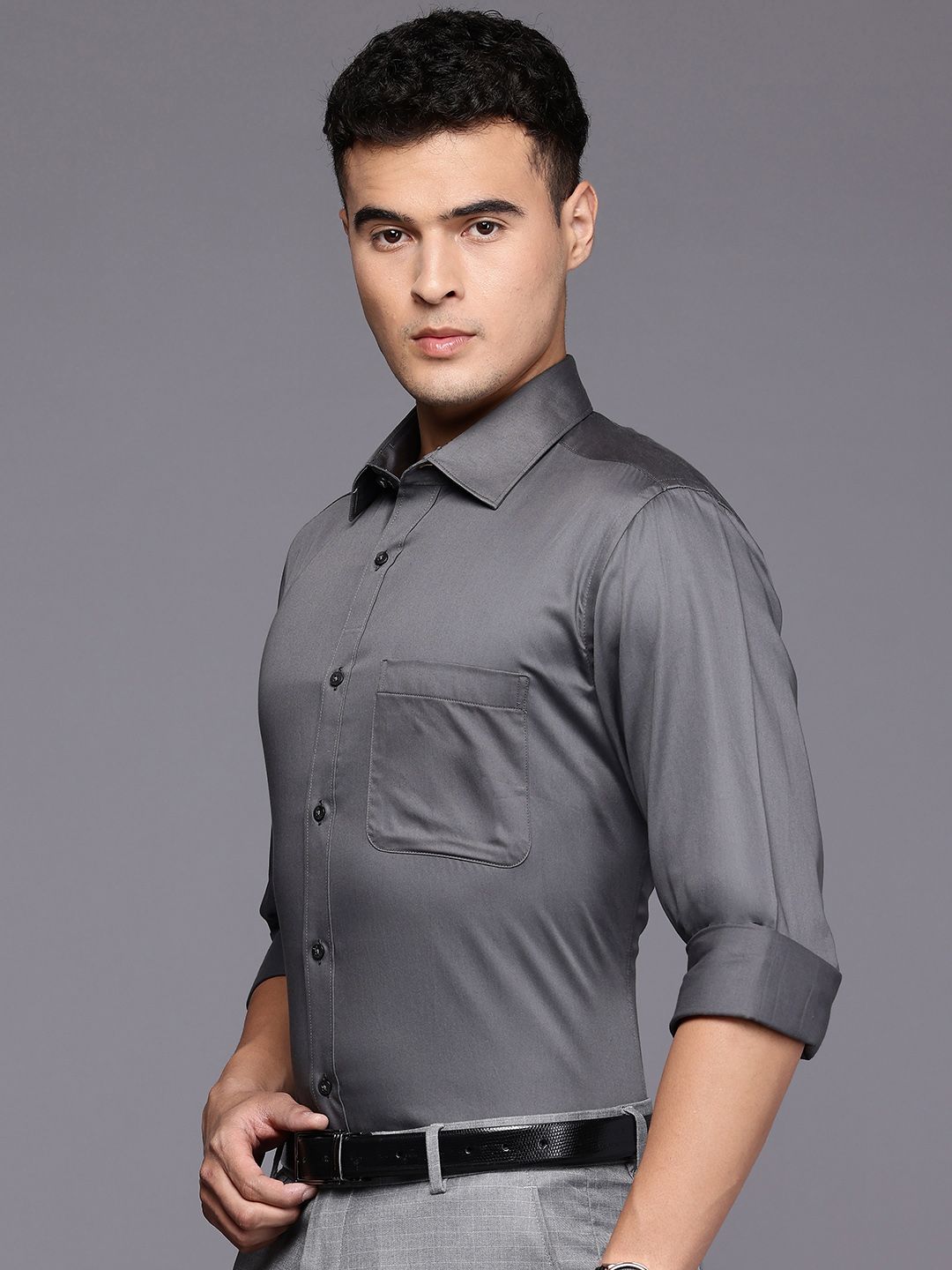 Raymond Pure Cotton Slim Fit Formal Shirt