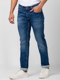 SPYKAR Men Mid-Rise Heavy Fade Stretchable Cotton Jeans