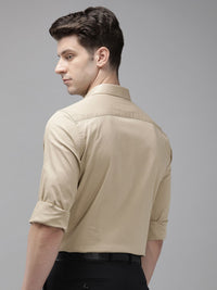 Park Avenue Solid Slim Fit Formal Shirt