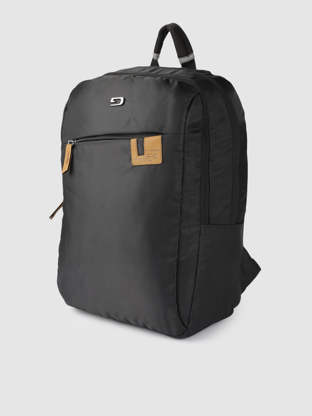 Gear Unisex Black Solid Backpack