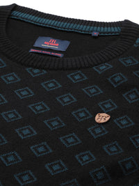 Raymond Men Self Design Pullover