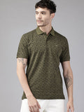 Park Avenue Conversational Printed Polo Collar T-shirt