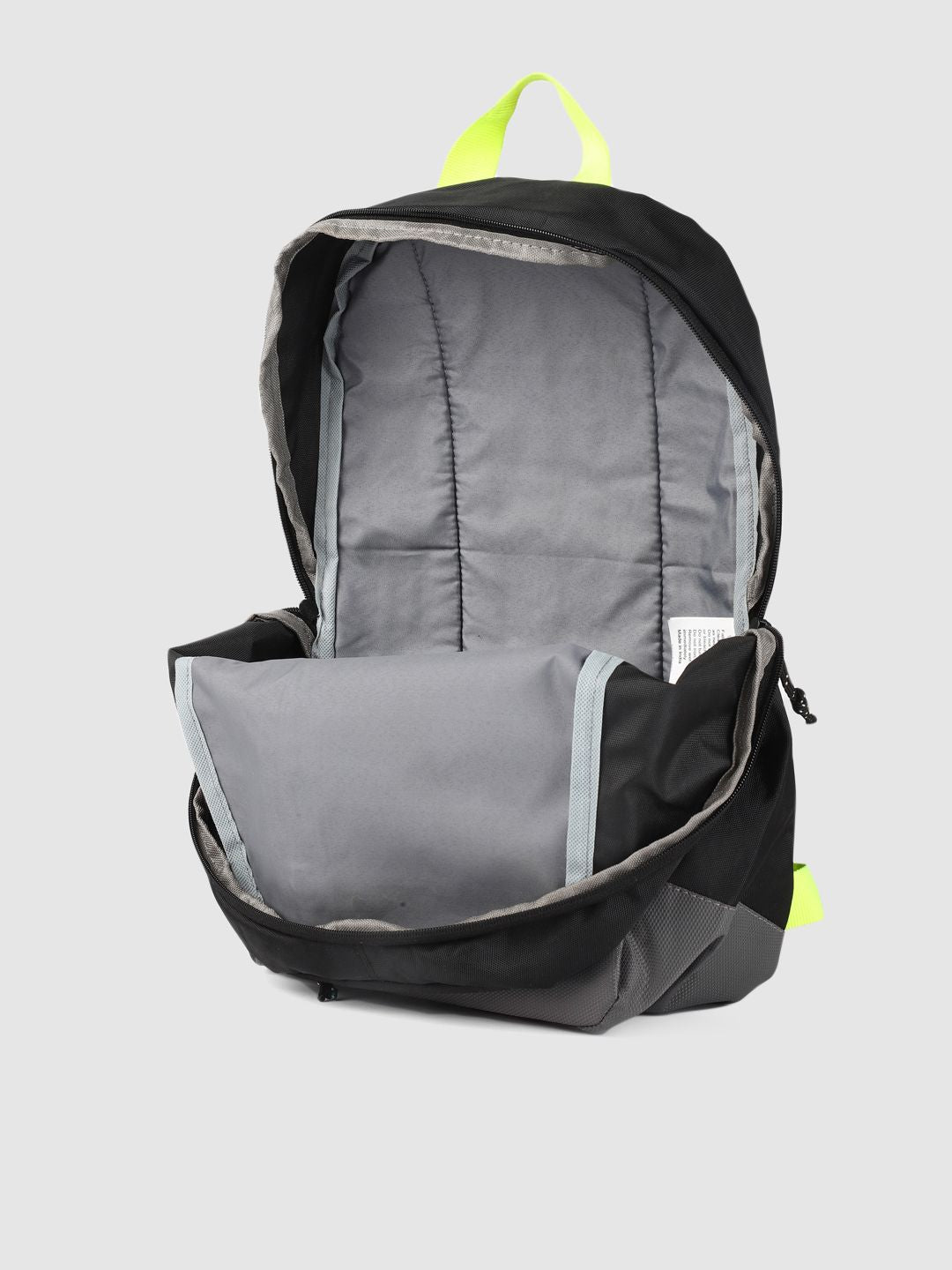 Gear Unisex Black & Grey Colourblocked Superior Backpack