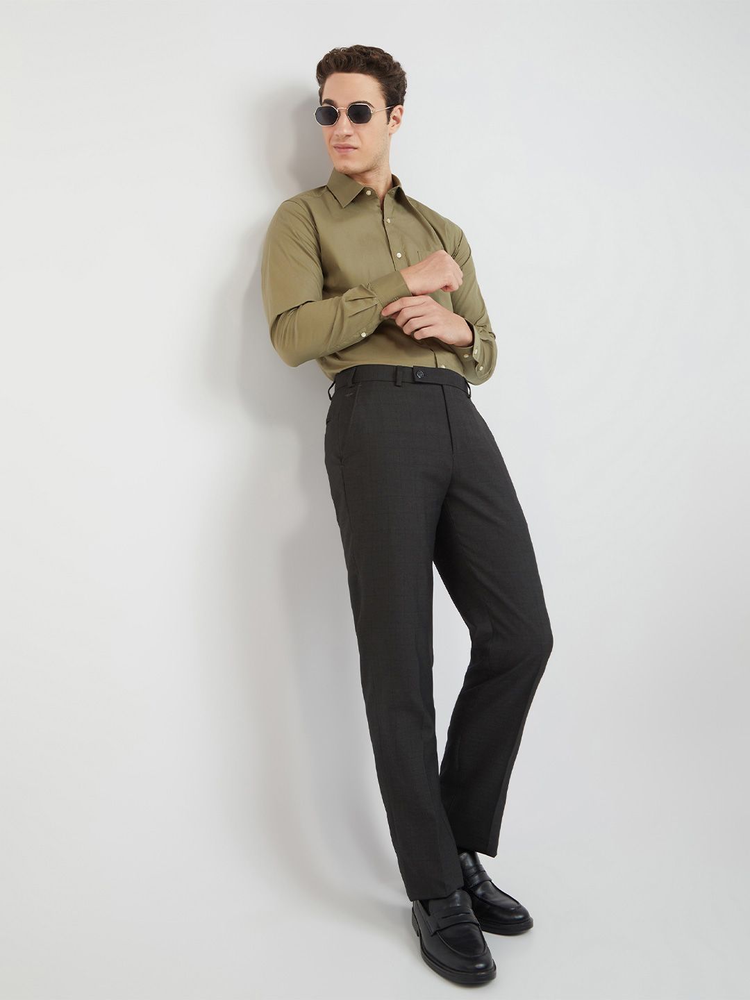 Raymond Pure Cotton Slim Fit Formal Shirt