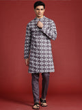 Anouk Printed Regular Pure Cotton Kurta with Trousers