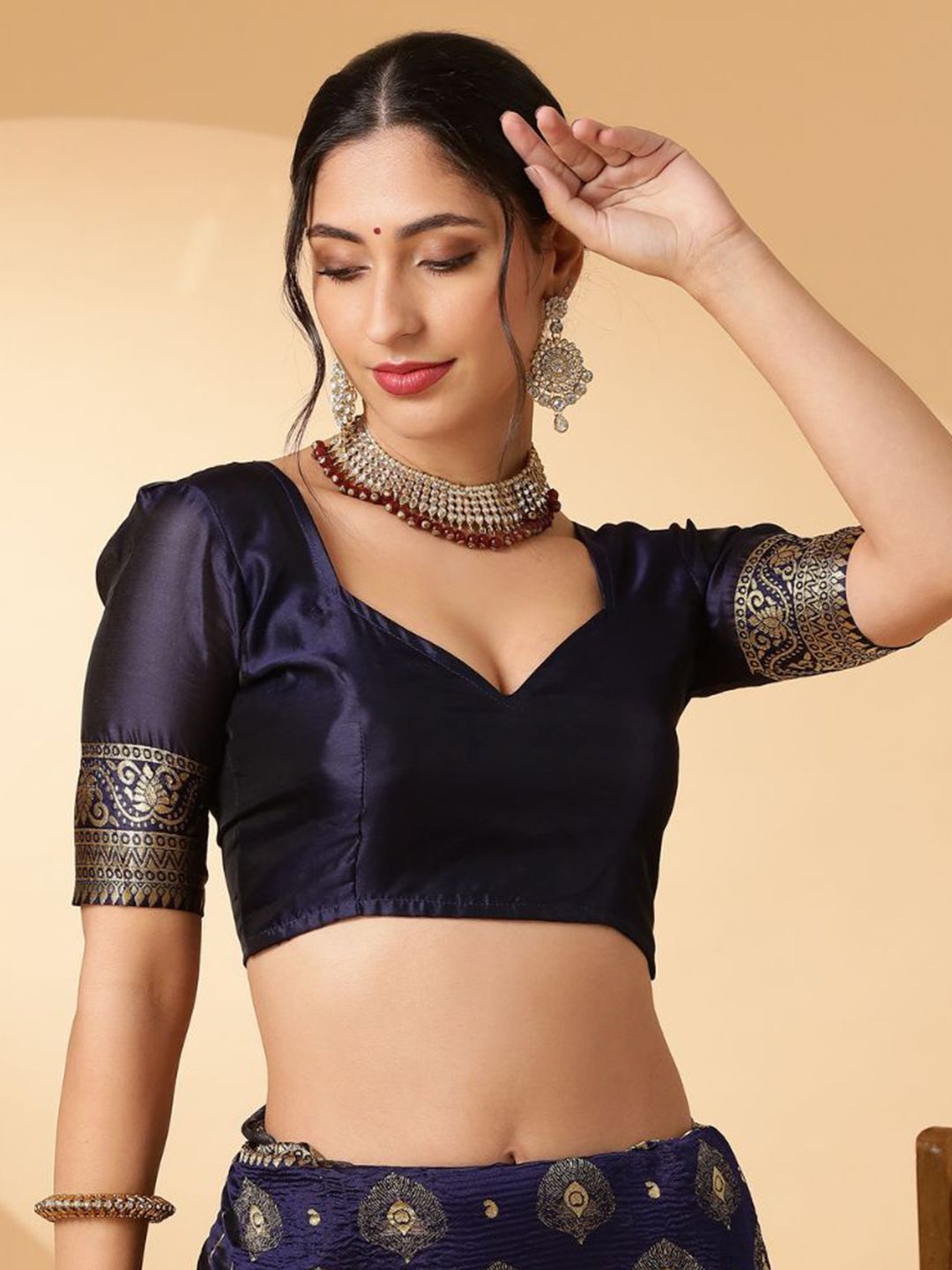 KALINI Woven Design Paithani Saree