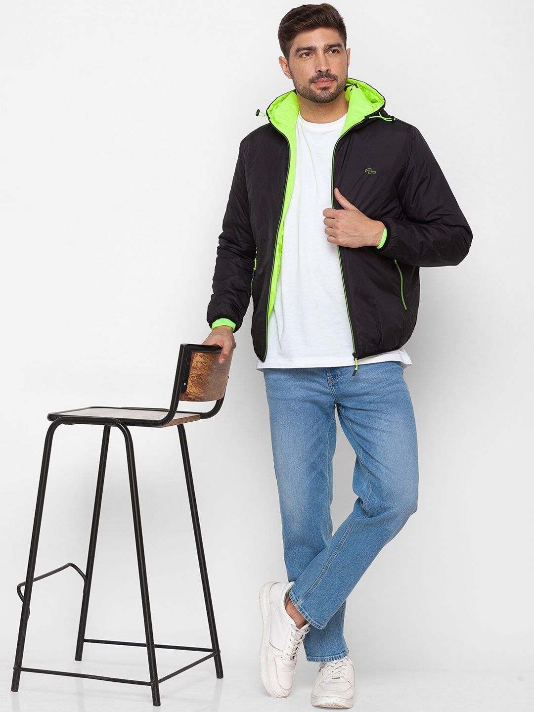 SPYKAR Men Regular Padded Hooded Jacket