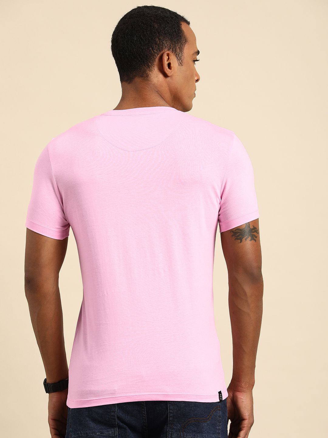 Being Human Graphic Printed Pure Cotton Casual T-shirt