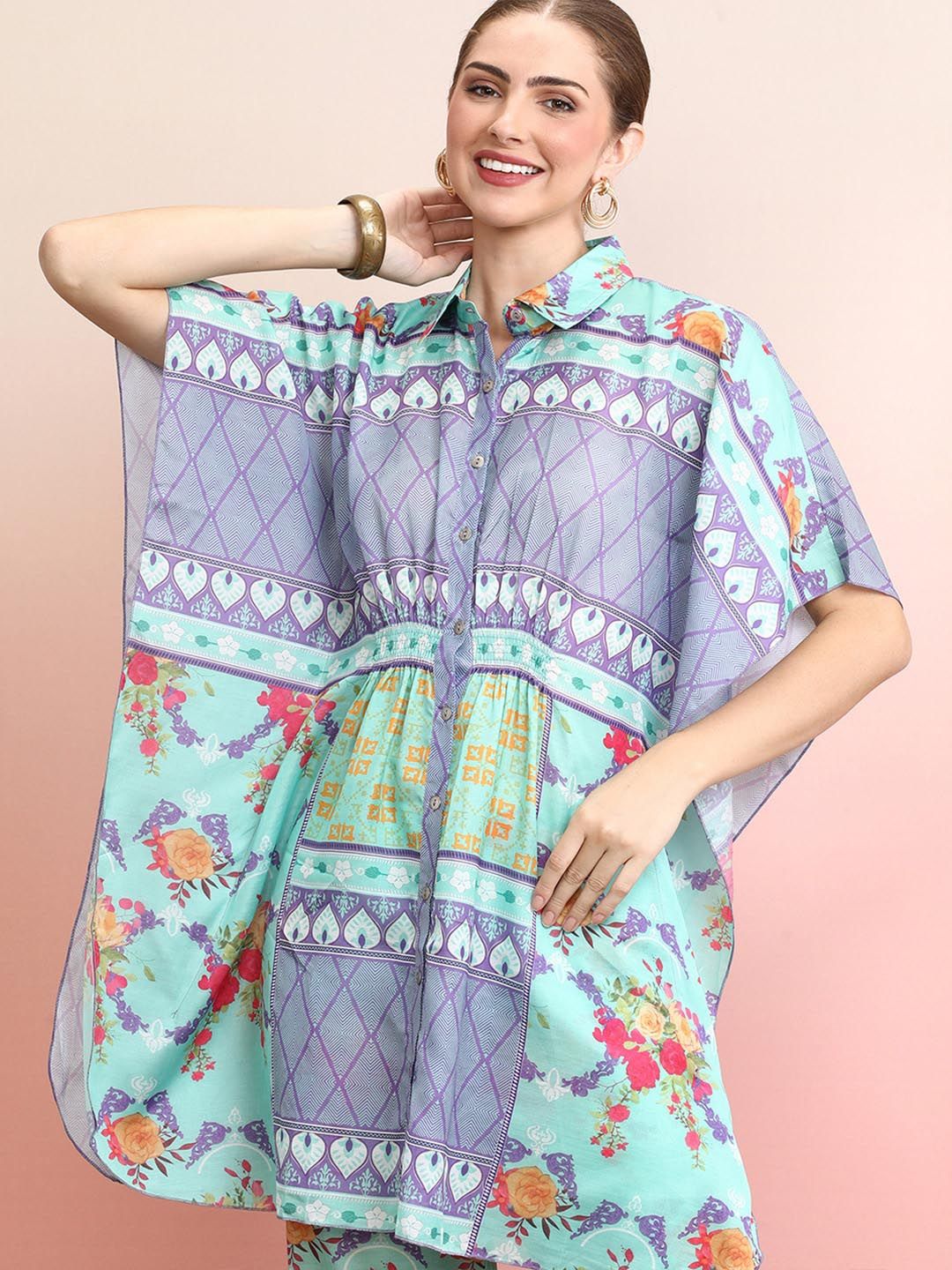 Indo Era Printed Shirt & Trouser