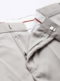 Park Avenue Men Textured Formal Trousers