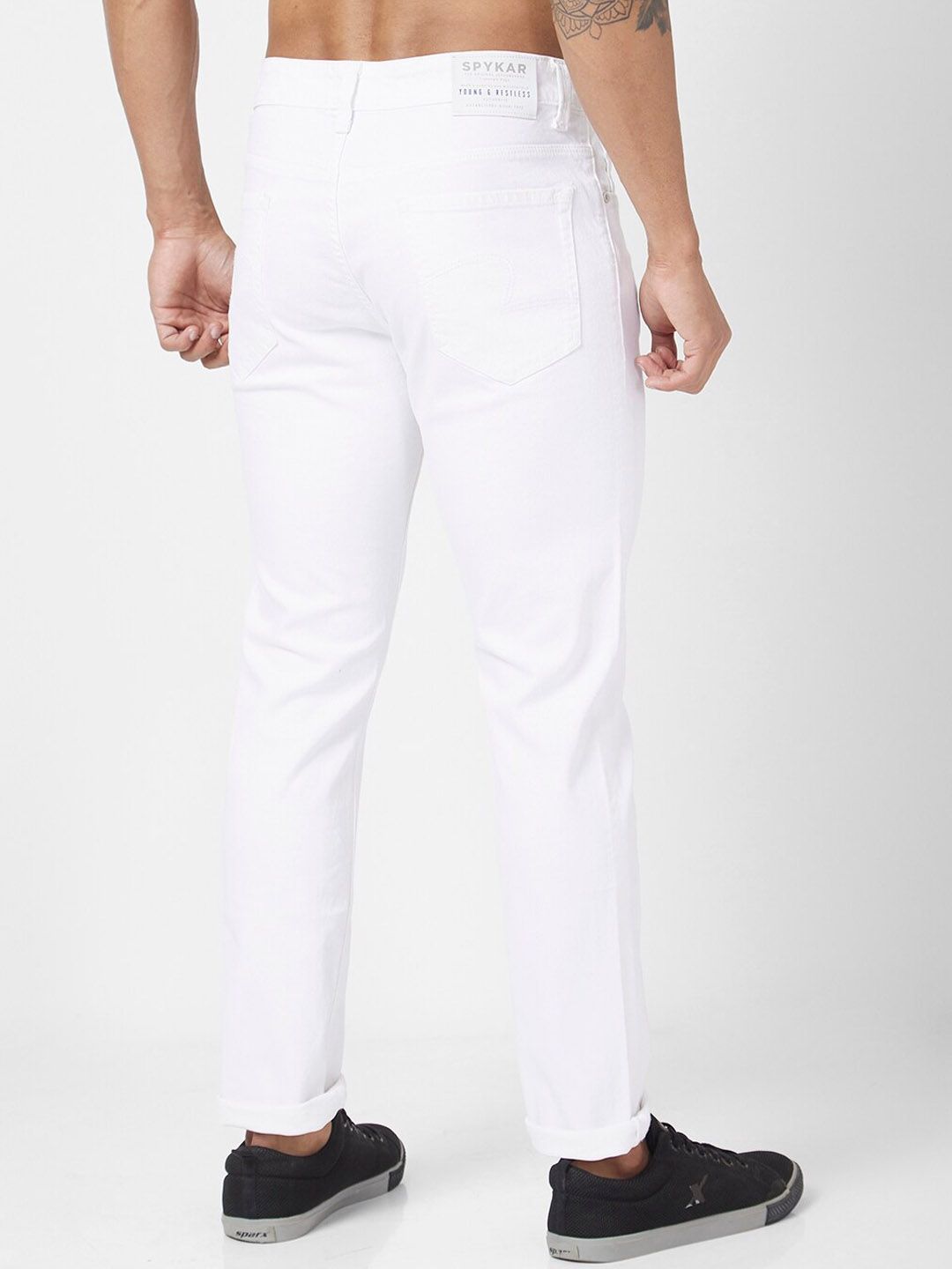 SPYKAR Men Skinny Fit Low-Rise Stretchable Jeans