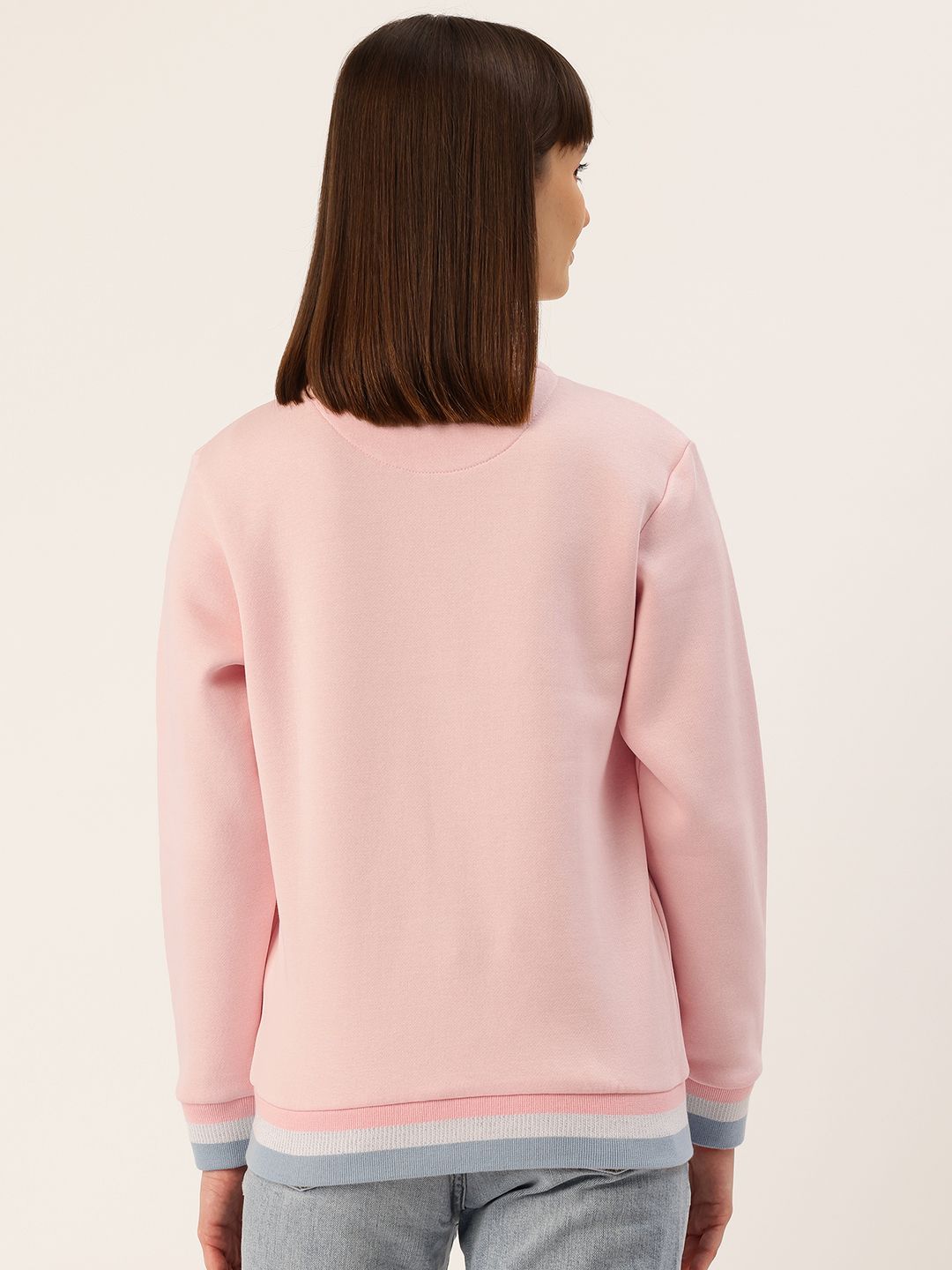 Monte Carlo Mock Collar Sweatshirt Biasa