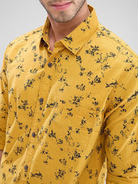 SPYKAR Men Slim Fit Floral Printed Casual Shirt