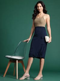 DressBerry Cargo Style Toggled Skirt