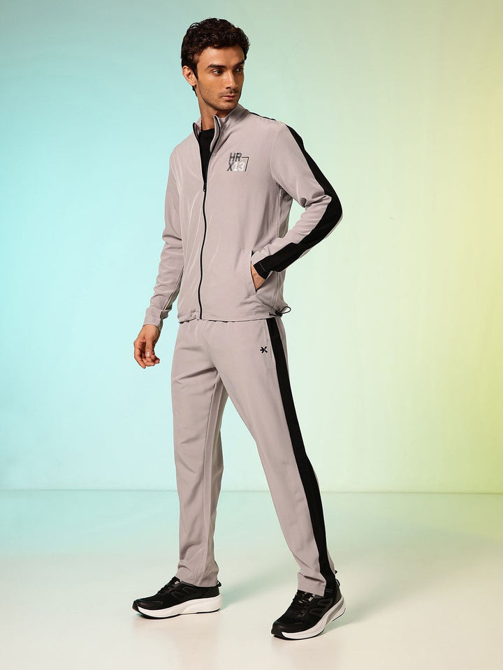 HRX by Hrithik Roshan Colourblocked Rapid Dry Running Tracksuit