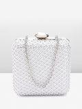 Lino Perros Embellished Party Box Clutch