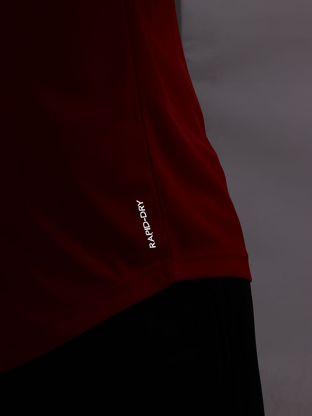 HRX by Hrithik Roshan Typography Print Rapid-Dry Training T-shirt