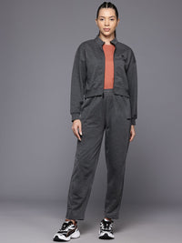 HRX by Hrithik Roshan Brand Logo Detail Lifestyle Zip-Up Tracksuit