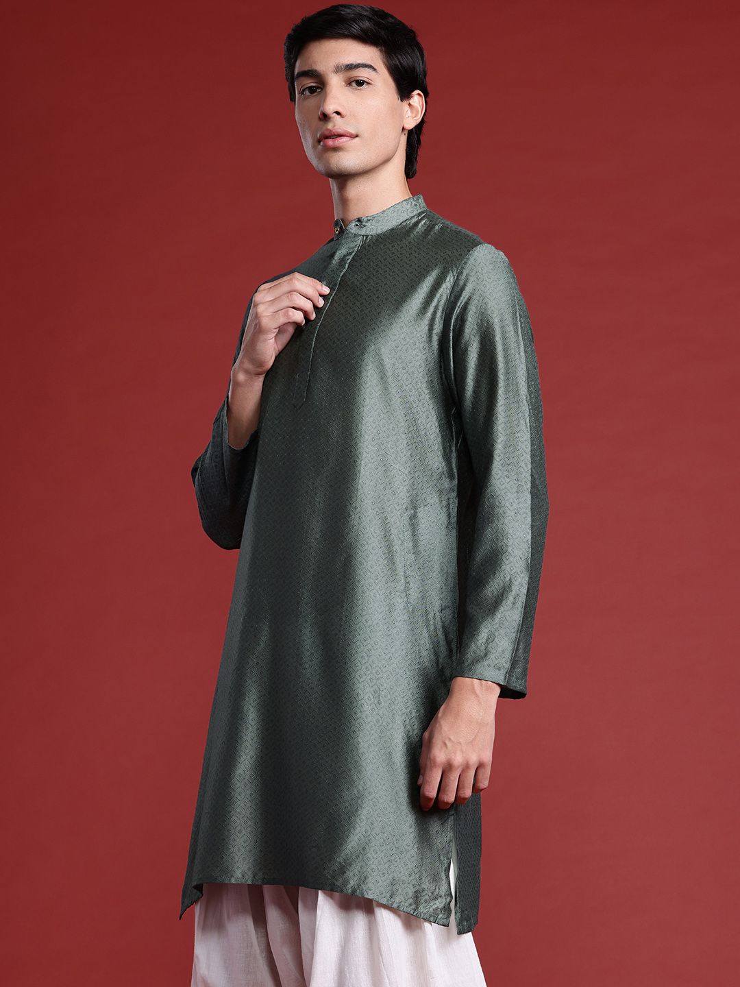Anouk Woven Design Kurta