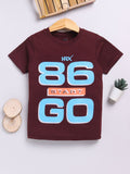 HRX by Hrithik Roshan Boys Printed T-shirt