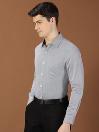 Thomas Scott Classic Slim Fit Micro Ditsy Printed Cotton Formal Shirt