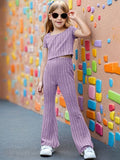 YK Girls Top With Trousers