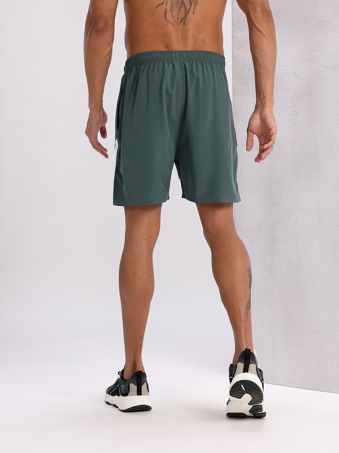 HRX by Hrithik Roshan Men Colourblocked Rapid-Dry Running Shorts