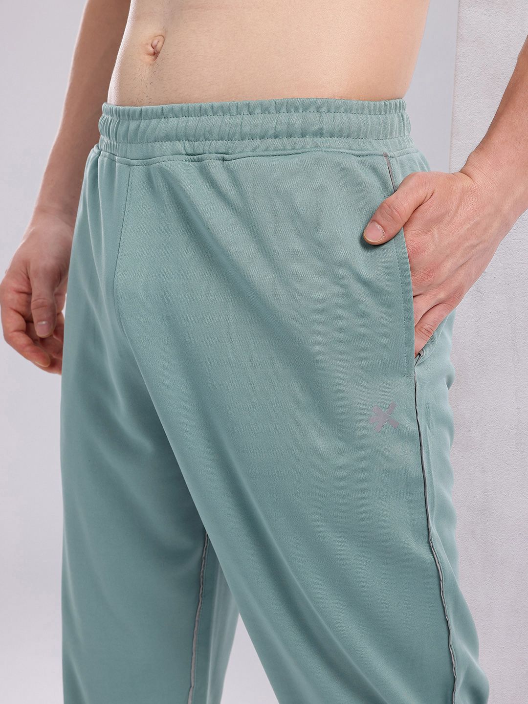 HRX by Hrithik Roshan Men Mid-Rise Rapid-Dry Running Track Pants