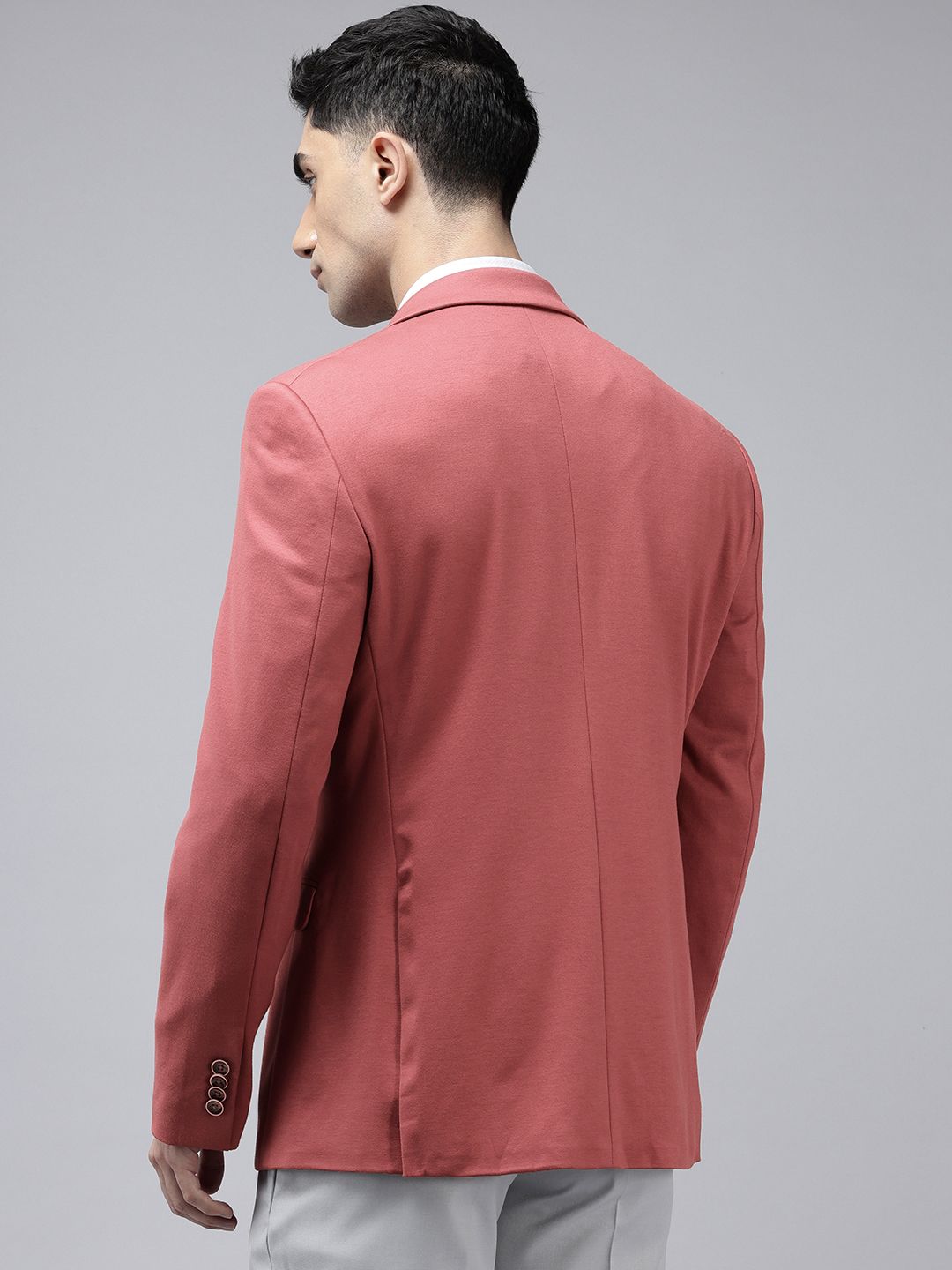 Park Avenue Super Slim Fit Single-Breasted Formal Blazer