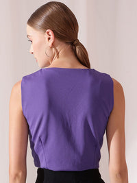 STREET 9 V-Neck Sleeveless Waistcoat