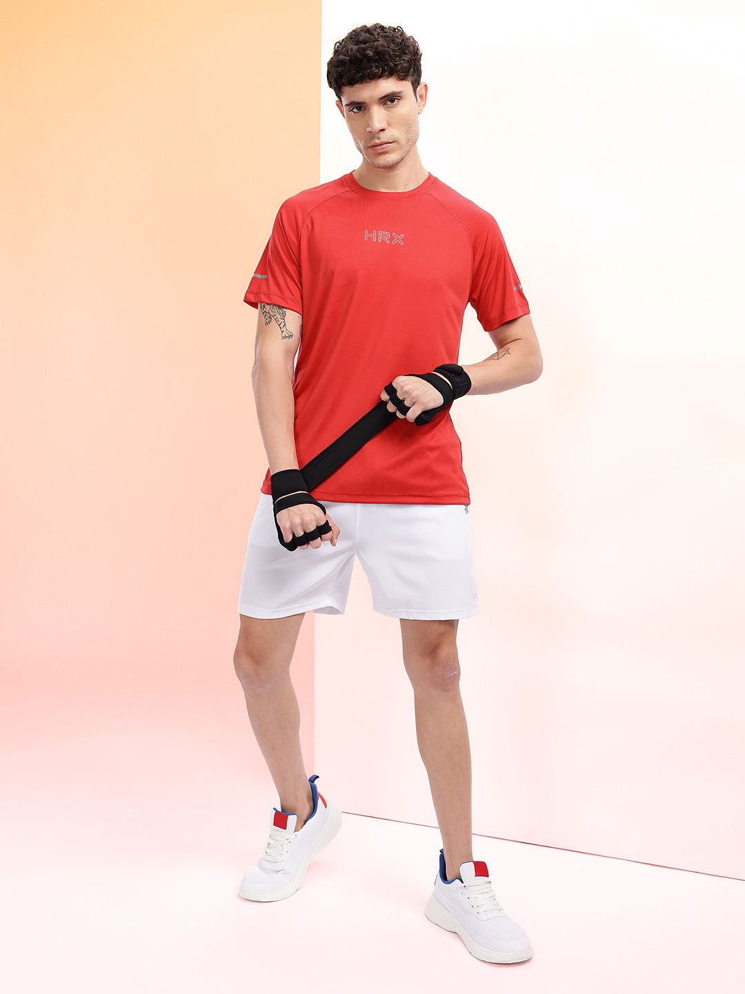 HRX by Hrithik Roshan Printed Rapid-Dry Training T-shirt