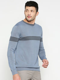 Being Human Striped Long Sleeves Pullover