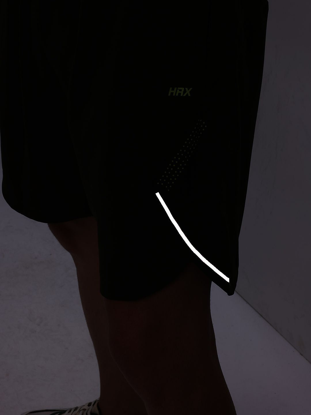 HRX by Hrithik Roshan Men Reflective Detail Training Shorts