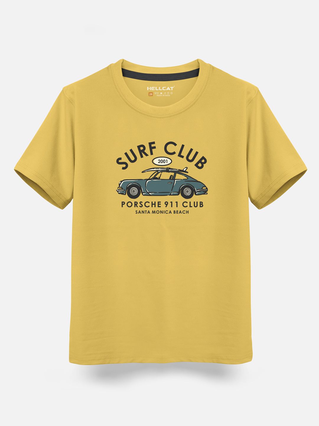 HELLCAT Boys Pack Of 3 Printed Cotton T-shirt