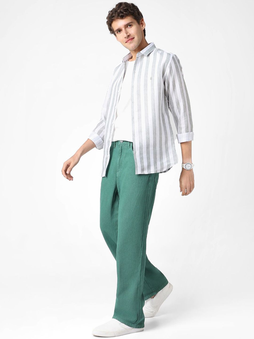 Urbano Fashion Men Non Stretchable Loose Baggy Fit Washed Jeans