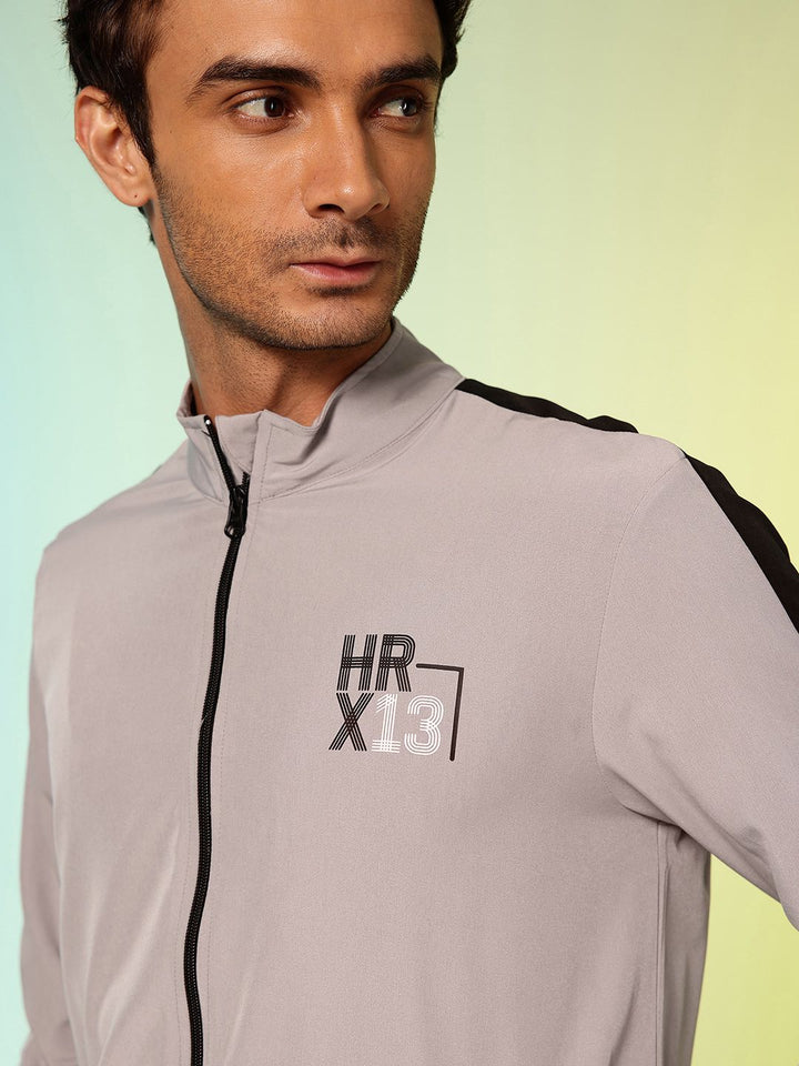 HRX by Hrithik Roshan Colourblocked Rapid Dry Running Tracksuit