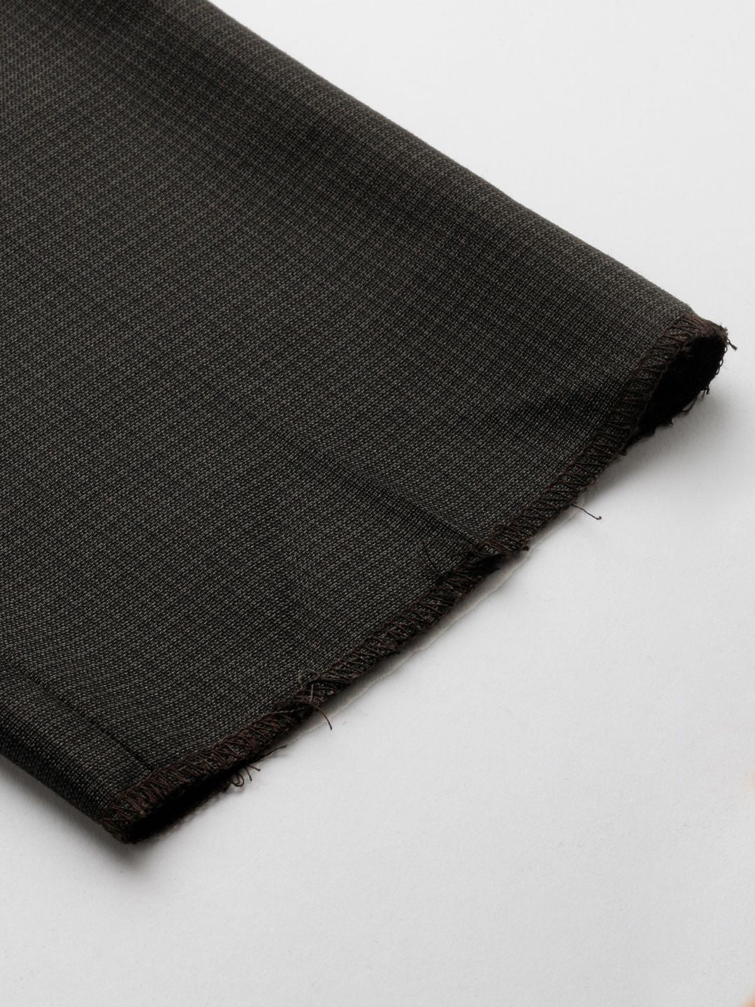 Raymond Men Checked Slim Fit Formal Trousers