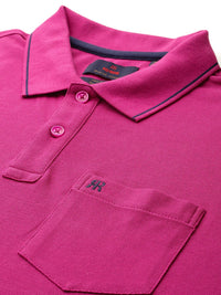 Raymond Pure Cotton Modern Fit Polo Collar T-shirt