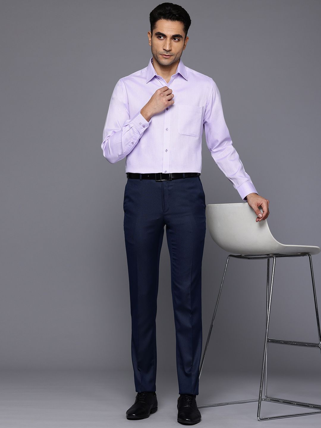 Raymond Pure Cotton Slim Fit Formal Shirt
